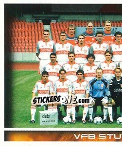 Sticker VfB Stuttgart - Mannschaft (Puzzle)