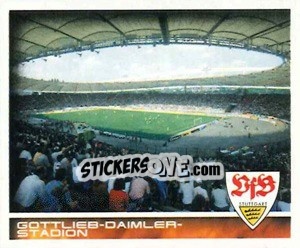 Sticker Gottlieb-Daimler-Stadion - German Football Bundesliga 2000-2001 n. 414 - Panini