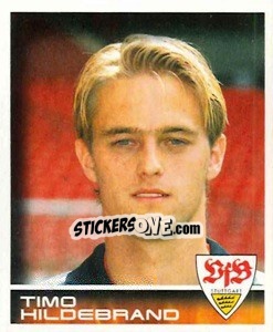 Sticker Timo Hildebrand - German Football Bundesliga 2000-2001 n. 415 - Panini