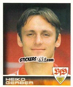 Sticker Heiko Gerber - German Football Bundesliga 2000-2001 n. 421 - Panini