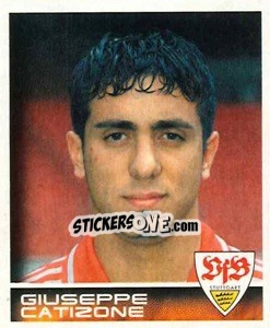 Sticker Giuseppe Catizone - German Football Bundesliga 2000-2001 n. 424 - Panini