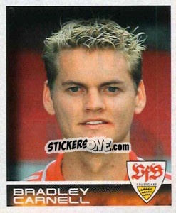 Cromo Bradley Carnell - German Football Bundesliga 2000-2001 - Panini