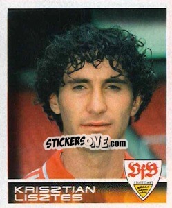 Sticker Krisztian Lisztes - German Football Bundesliga 2000-2001 - Panini