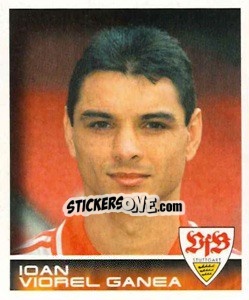 Sticker Ioan Viorel Ganea - German Football Bundesliga 2000-2001 - Panini