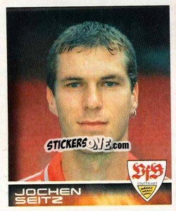 Sticker Jochen Seitz - German Football Bundesliga 2000-2001 - Panini