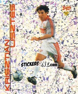 Sticker Krisztian Lisztes - German Football Bundesliga 2000-2001 n. 434 - Panini