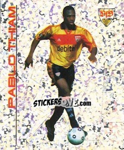 Sticker Pablo Thiam - German Football Bundesliga 2000-2001 - Panini