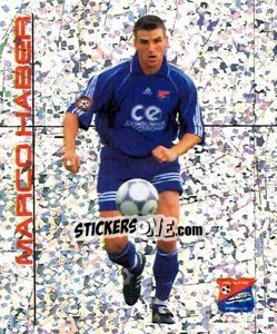 Cromo Marco Haber - German Football Bundesliga 2000-2001 - Panini