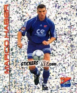 Sticker Marco Haber - German Football Bundesliga 2000-2001 - Panini