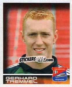 Cromo Gerhard Tremmel - German Football Bundesliga 2000-2001 - Panini