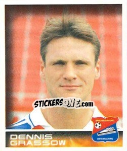 Sticker Dennis Grassow - German Football Bundesliga 2000-2001 - Panini