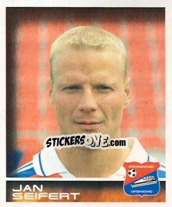 Sticker Jan Seifert - German Football Bundesliga 2000-2001 - Panini