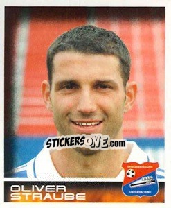 Sticker Oliver Straube - German Football Bundesliga 2000-2001 - Panini