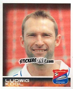 Sticker Ludwig Kögl - German Football Bundesliga 2000-2001 - Panini