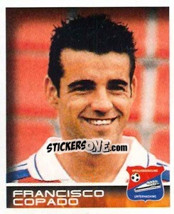 Sticker Francisco Copado - German Football Bundesliga 2000-2001 - Panini
