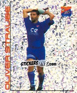 Sticker Oliver Straube - German Football Bundesliga 2000-2001 - Panini