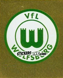 Sticker VfL Wolfsburg - Goldwappen - German Football Bundesliga 2000-2001 n. 465 - Panini