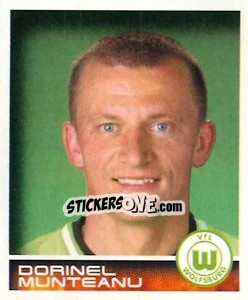 Sticker Dorinel Munteanu - German Football Bundesliga 2000-2001 - Panini