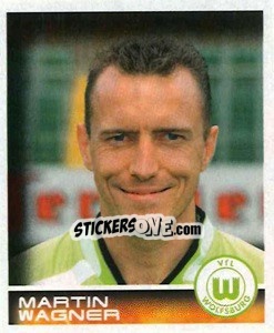 Sticker Martin Wagner - German Football Bundesliga 2000-2001 n. 476 - Panini