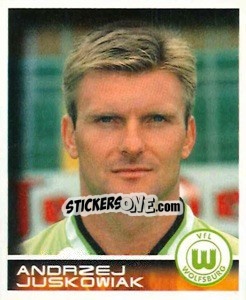 Cromo Andrzej Juskowiak - German Football Bundesliga 2000-2001 - Panini