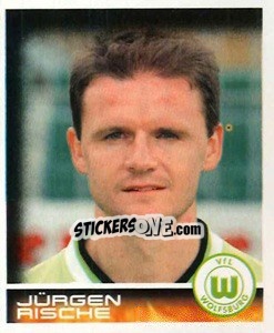 Sticker Jürgen Rische - German Football Bundesliga 2000-2001 n. 483 - Panini