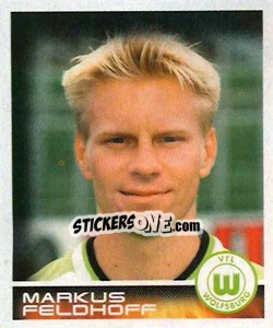 Cromo Markus Feldhoff - German Football Bundesliga 2000-2001 - Panini