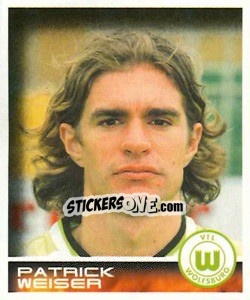 Sticker Patrick Weiser - German Football Bundesliga 2000-2001 n. 486 - Panini