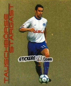 Cromo Michael Preetz - German Football Bundesliga 2000-2001 - Panini