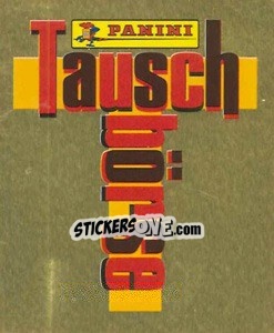 Sticker Tauschbörse