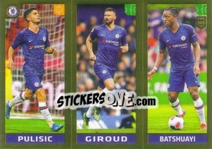 Cromo Pulisic / Giroud / Batshuayi - FIFA 365 2020. 442 stickers version - Panini