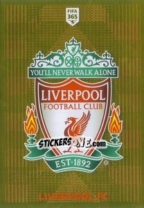 Figurina Liverpool FC Logo - FIFA 365 2020. 442 stickers version - Panini