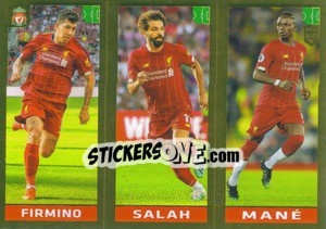Sticker Firmino / Salah / Mané - FIFA 365 2020. 442 stickers version - Panini