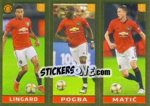 Sticker Lingard / Pogba / Matic - FIFA 365 2020. 442 stickers version n. 64 - Panini