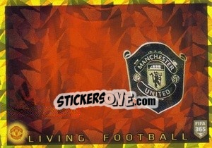 Sticker Manchester United FC Living Football