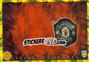 Sticker Manchester United FC Living Football - FIFA 365 2020. 442 stickers version n. 68 - Panini