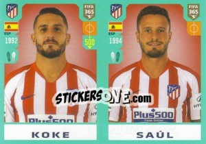 Cromo Koke / Saúl