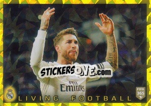 Sticker Real Madrid CF Living Football - FIFA 365 2020. 442 stickers version - Panini