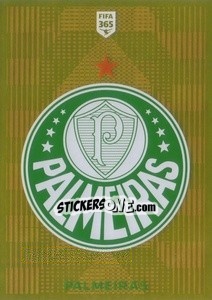 Figurina Palmeiras Logo - FIFA 365 2020. 442 stickers version - Panini