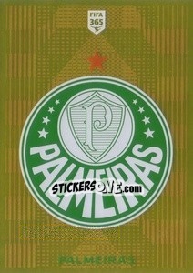 Sticker Palmeiras Logo - FIFA 365 2020. 442 stickers version n. 349 - Panini