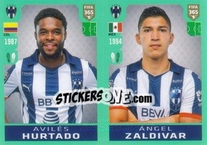 Figurina Avilés Hurtado / Ángel Zaldívar - FIFA 365 2020. 442 stickers version - Panini