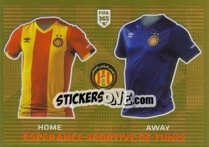 Sticker Espérance Sportive de Tunis T-Shirt - FIFA 365 2020. 442 stickers version - Panini