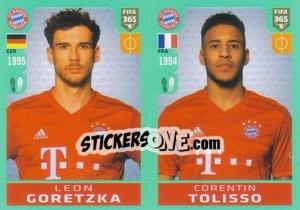 Sticker Leon Goretzka / Corentin Tolisso