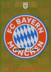 Sticker FC Bayern München Logo - FIFA 365 2020. 442 stickers version n. 157 - Panini