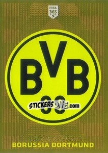 Sticker Borussia Dortmund Logo - FIFA 365 2020. 442 stickers version - Panini