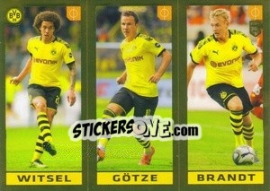 Cromo Witsel / Götze / Brandt - FIFA 365 2020. 442 stickers version - Panini