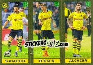 Sticker Sancho / Reus / Alcácer - FIFA 365 2020. 442 stickers version - Panini