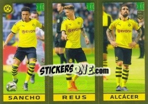 Sticker Sancho / Reus / Alcácer - FIFA 365 2020. 442 stickers version n. 178 - Panini