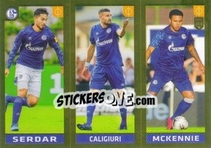 Figurina Serdar / Caligiuri / McKennie - FIFA 365 2020. 442 stickers version - Panini