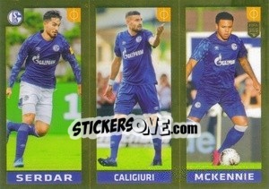 Sticker Serdar / Caligiuri / McKennie - FIFA 365 2020. 442 stickers version n. 192 - Panini
