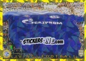 Cromo FC Schalke 04 Living Football - FIFA 365 2020. 442 stickers version - Panini